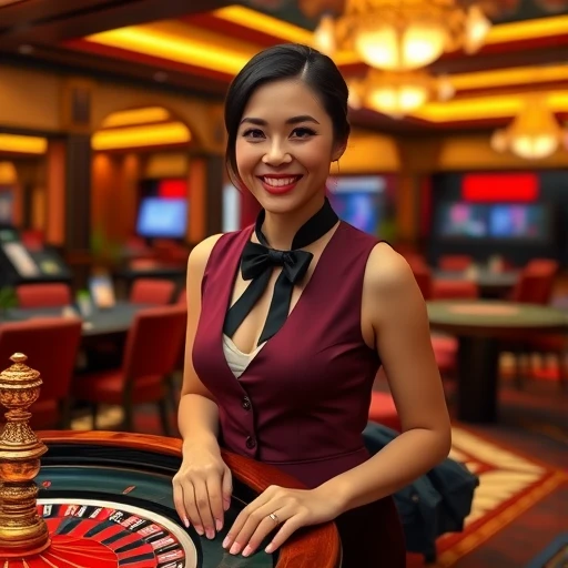 Live-Dealer für Roulette